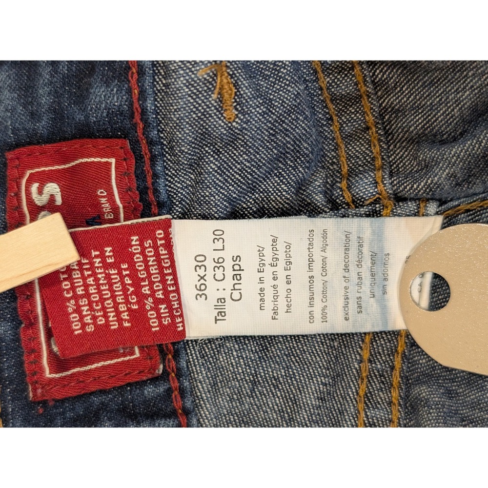 Chaps Denim True American Brand Mens Blue Jeans - Size 36x30 - Picture 4 of 4